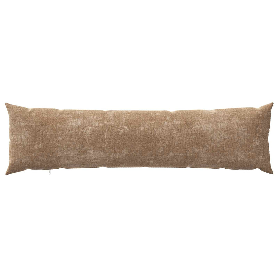 Kussensloop HEERLEN Bruin 40 x 145 cm Chenille Stof