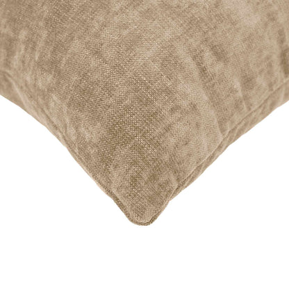 Kussensloop 2 st HEERLEN Taupe 40 x 145 cm Chenille Stof