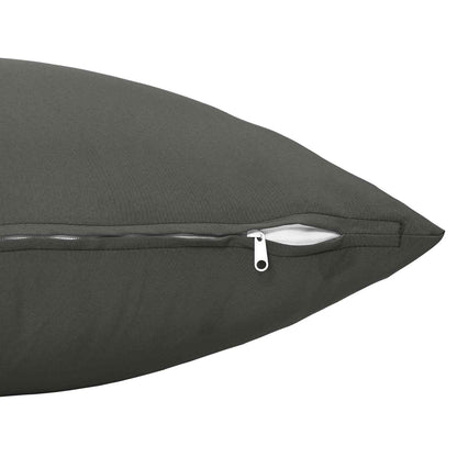 Kussensloop HEERLEN Antraciet 40 x 145 cm Polyester