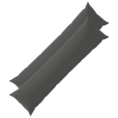 Kussensloop 2 pcs HEERLEN Antraciet 40 x 145 cm Polyester
