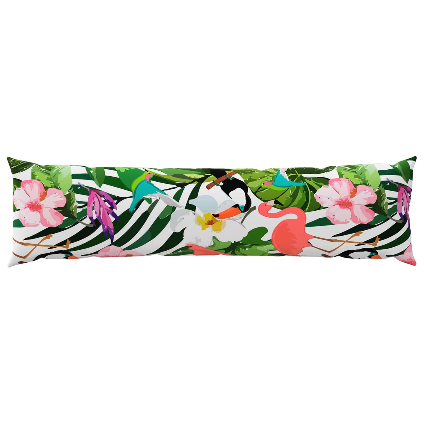 Kussensloop HEERLEN Zwart 40 x 145 cm Polyester