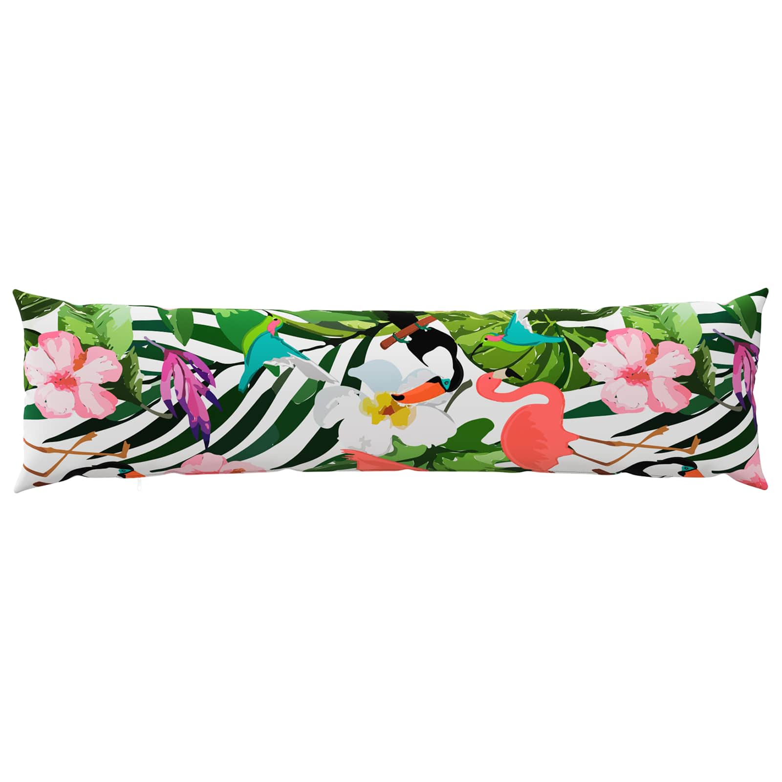 Kussensloop HEERLEN Zwart 40 x 145 cm Polyester