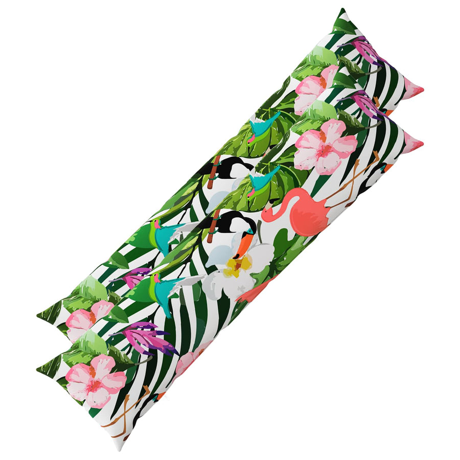 Kussensloop 2 pcs HEERLEN Zwart 40 x 145 cm Polyester