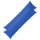 Kussensloop 2 stuks koninklijk blauw 40 x 145 cm