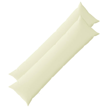 Kussensloop 2 pcs HEERLEN Crèmekleurig 40 x 145 cm Polyester