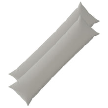 Kussensloop 2 pcs HEERLEN Grijs 40 x 145 cm Polyester