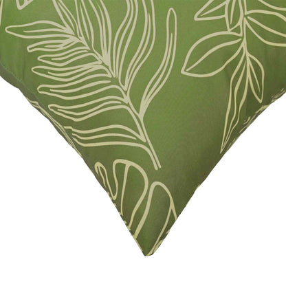 Kussensloop 2 pcs HEERLEN Bladontwerp 40 x 145 cm Polyester