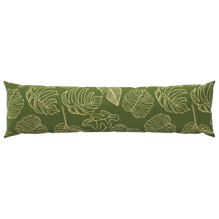 Kussensloop 2 pcs HEERLEN Bladontwerp 40 x 145 cm Polyester