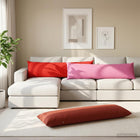 Kussensloop HEERLEN Wijnrood 40 x 145 cm Polyester