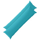 Kussensloop 2 pcs HEERLEN Turquoise 40 x 145 cm Polyester