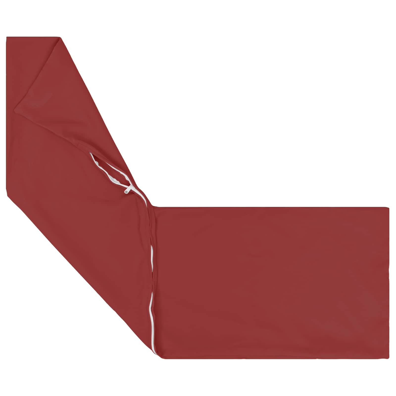 Kussensloop HEERLEN Wijnrood 40 x 145 cm Polyester