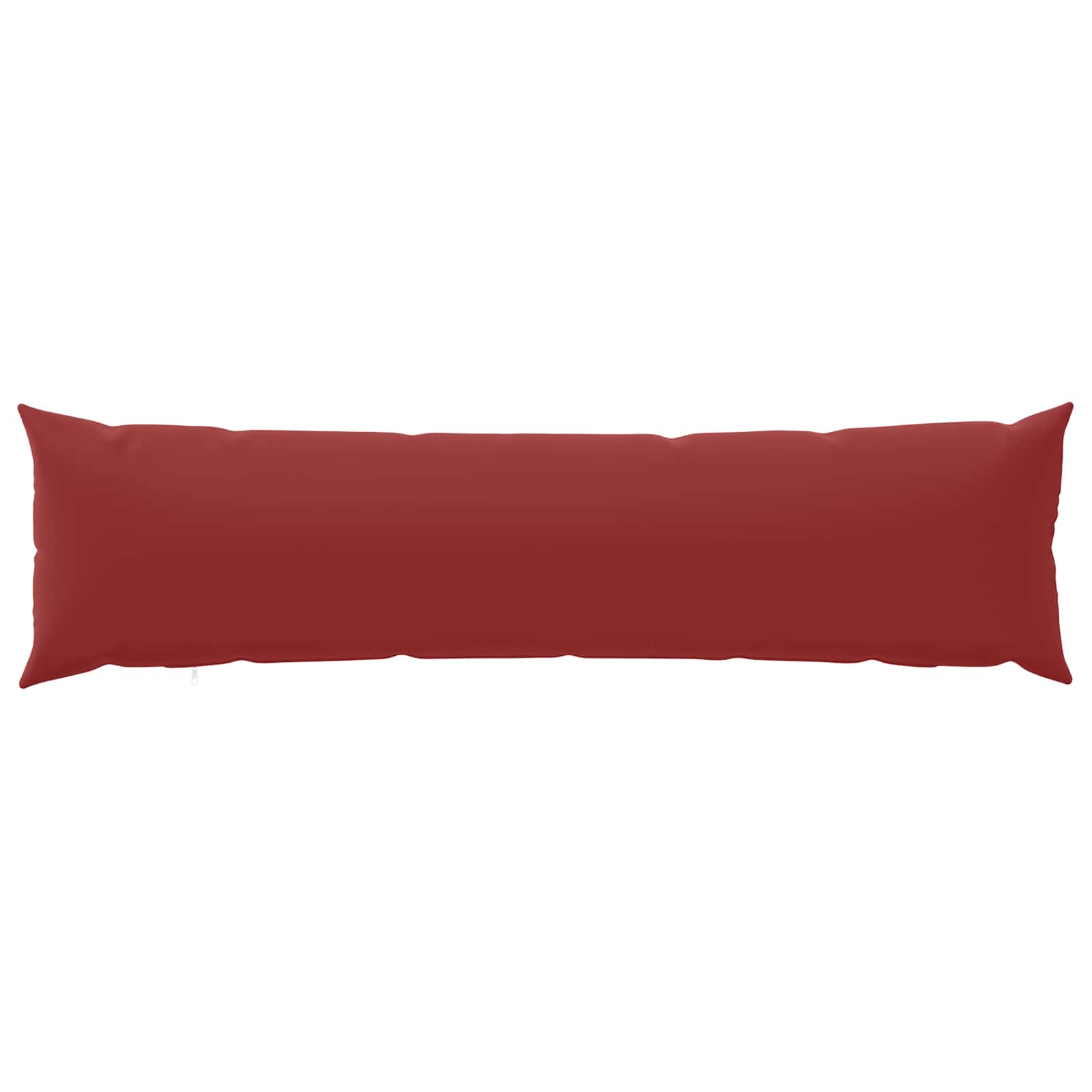Kussensloop HEERLEN Wijnrood 40 x 145 cm Polyester