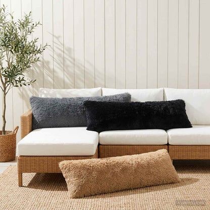 Kussensloop HEERLEN Taupe 40 x 145 cm PV Fleece
