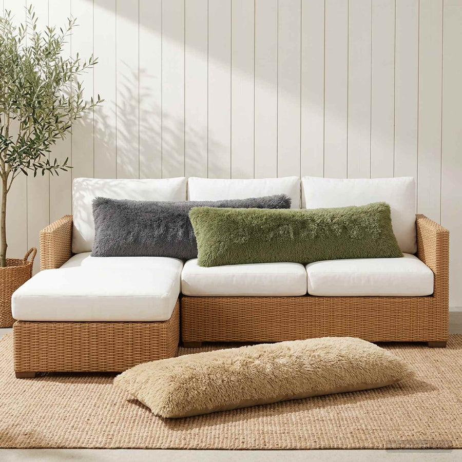 Kussensloop HEERLEN Groen 40 x 145 cm PV Fleece