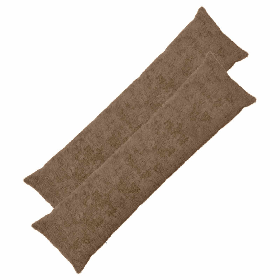 Kussensloop 2 st HEERLEN Licht Bruin 40 x 145 cm