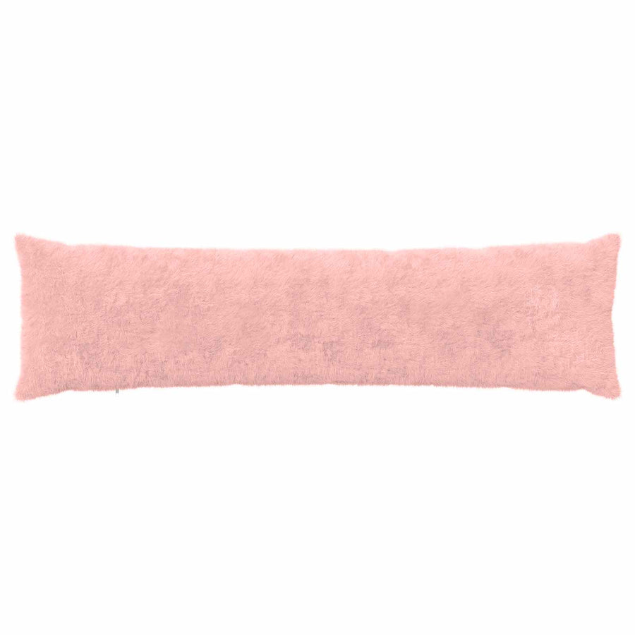 Kussensloop HEERLEN Roze 40 x 145 cm Nep Konijnenbont