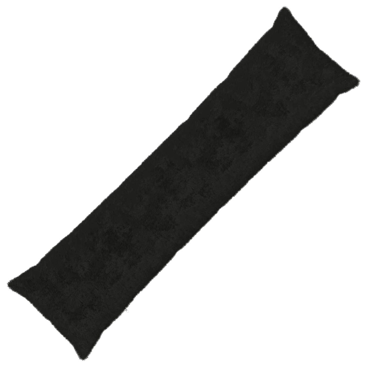 Kussensloop HEERLEN Zwart 40 x 145 cm Nep Konijnenbont