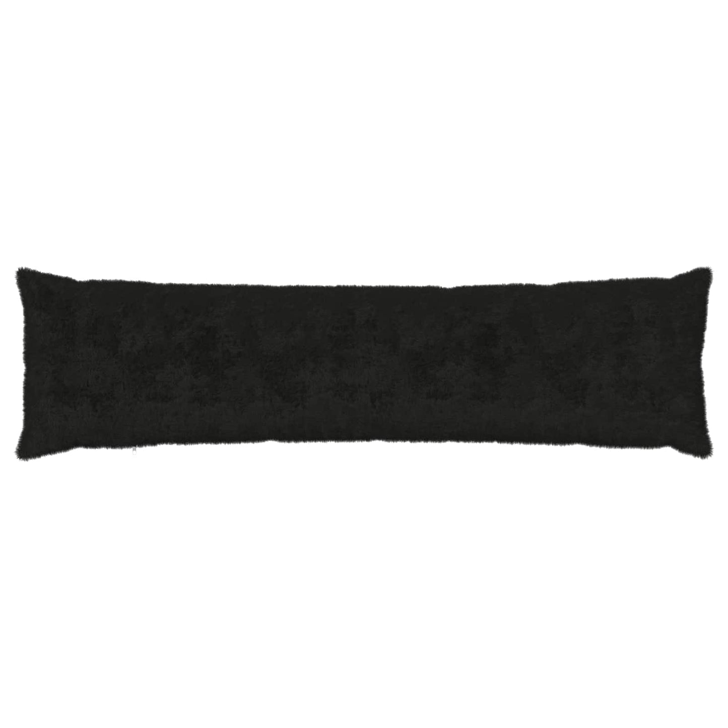 Kussensloop HEERLEN Zwart 40 x 145 cm Nep Konijnenbont
