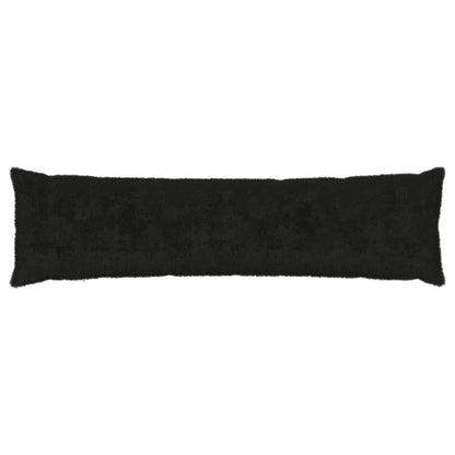 Kussensloop HEERLEN Zwart 40 x 145 cm Nep Konijnenbont