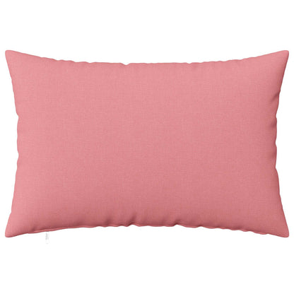 Kussensloop 6 st HEERLEN Roze 40 x 60 cm Stof