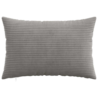 Kussensloop 2 pcs HEERLEN Lichtgrijs 40 x 60 cm corduroy