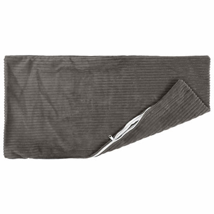 Kussensloop 6 pcs HEERLEN Donkergrijs 40 x 60 cm corduroy
