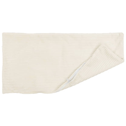 Kussensloop 2 st HEERLEN Crèmekleurig 40 x 60 cm corduroy