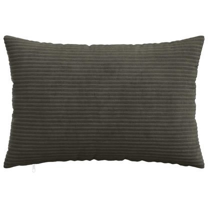 Kussensloop 6 pcs HEERLEN Antracietkleurig 40 x 60 cm corduroy