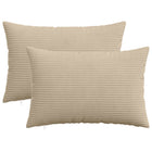 Kussensloop 2 pcs HEERLEN Taupe 40 x 60 cm corduroy