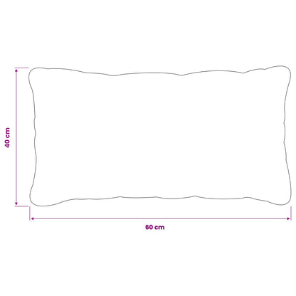 Kussensloop 6 pcs HEERLEN Crèmekleurig 40 x 60 cm Polyester