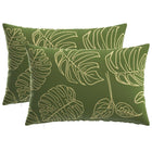 Kussensloop 2 pcs HEERLEN Bladontwerp 40 x 60 cm Polyester