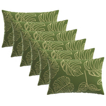 Kussensloop 6 pcs HEERLEN Bladontwerp 40 x 60 cm Polyester