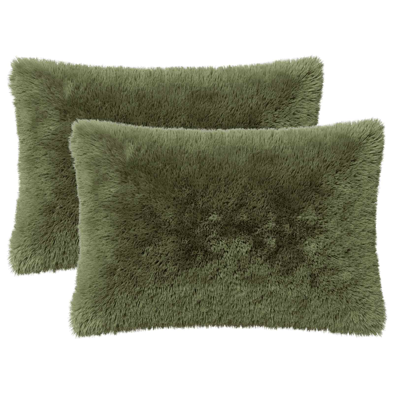 Kussensloop 2 pcs HEERLEN Groen 40 x 60 cm PV Fleece