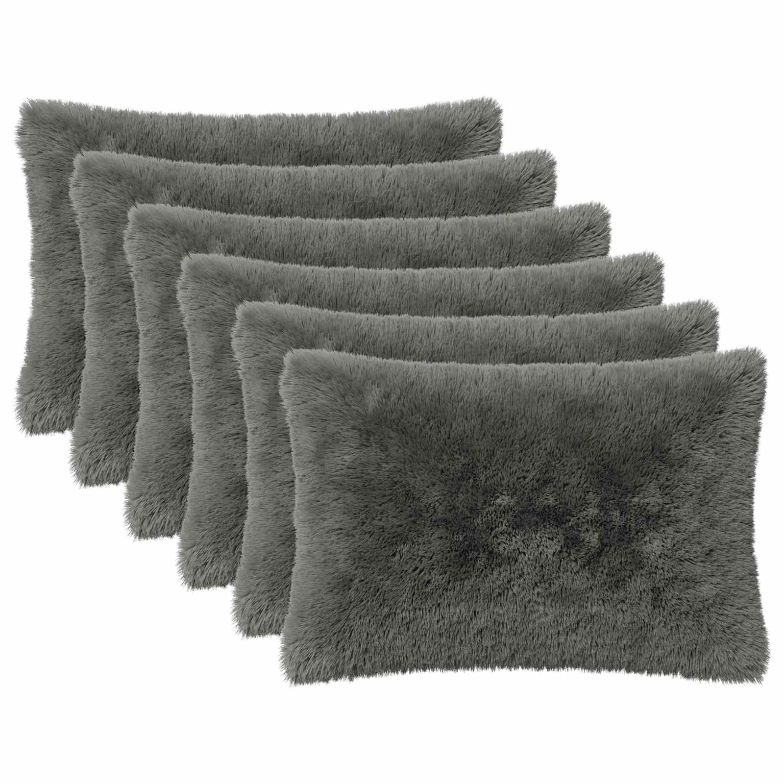 Kussensloop 6 pcs HEERLEN Lichtgrijs 40 x 60 cm PV Fleece