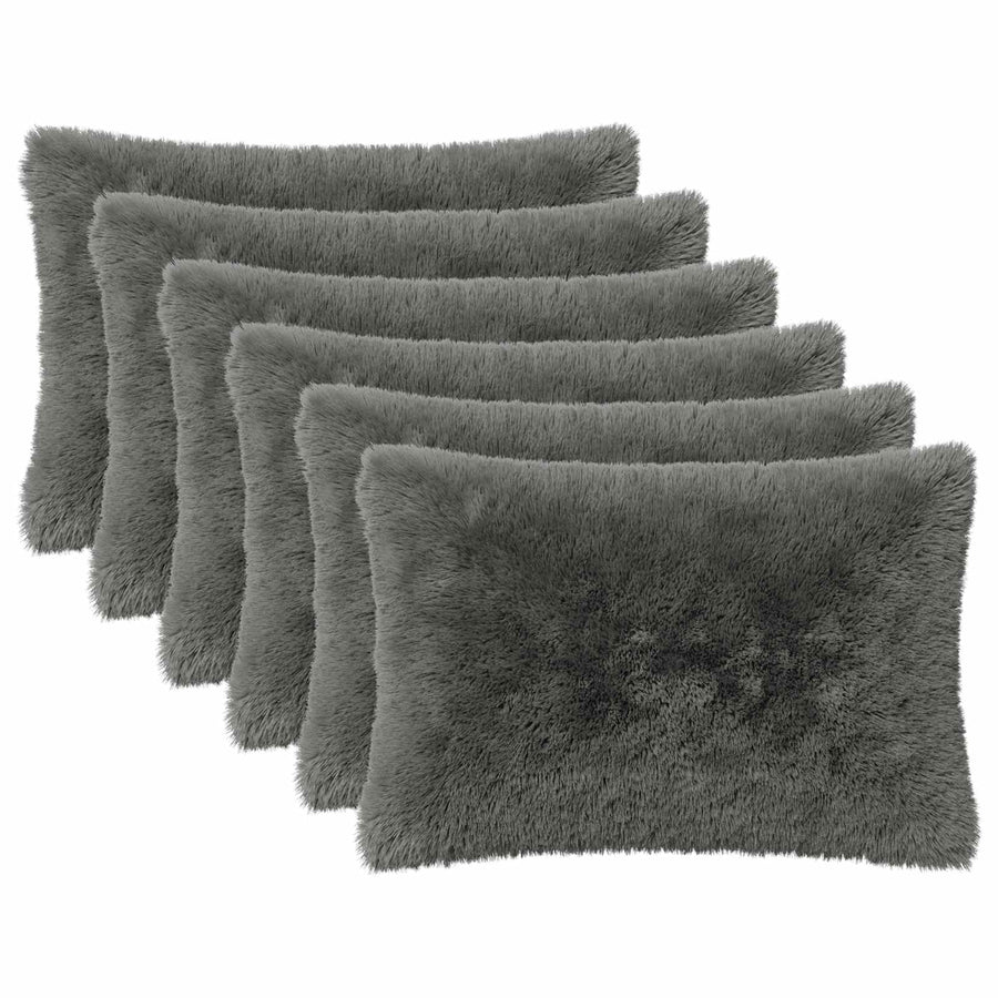 Kussensloop 6 pcs HEERLEN Lichtgrijs 40 x 60 cm PV Fleece