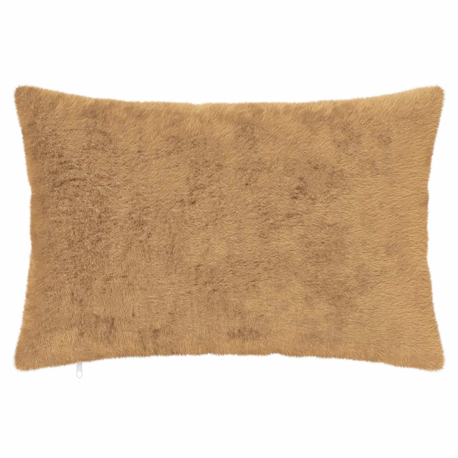Kussensloop 6 st HEERLEN Taupe 40 x 60 cm Nep Konijnenbont