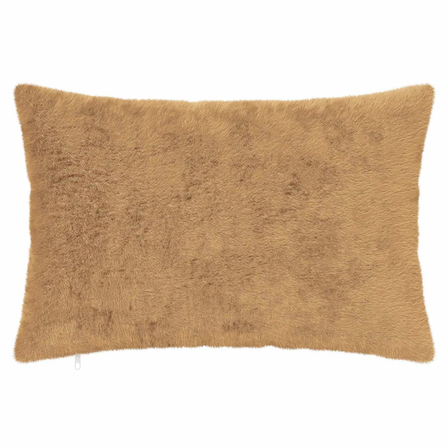 Kussensloop 6 st HEERLEN Taupe 40 x 60 cm Nep Konijnenbont