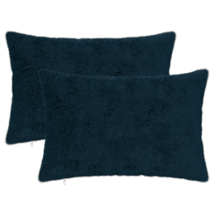 Kussensloop 2 st HEERLEN Marineblauw 40 x 60 cm