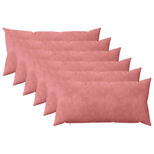 Kussensloop 6 pcs HEERLEN Roze 40 x 70 cm Fluweel
