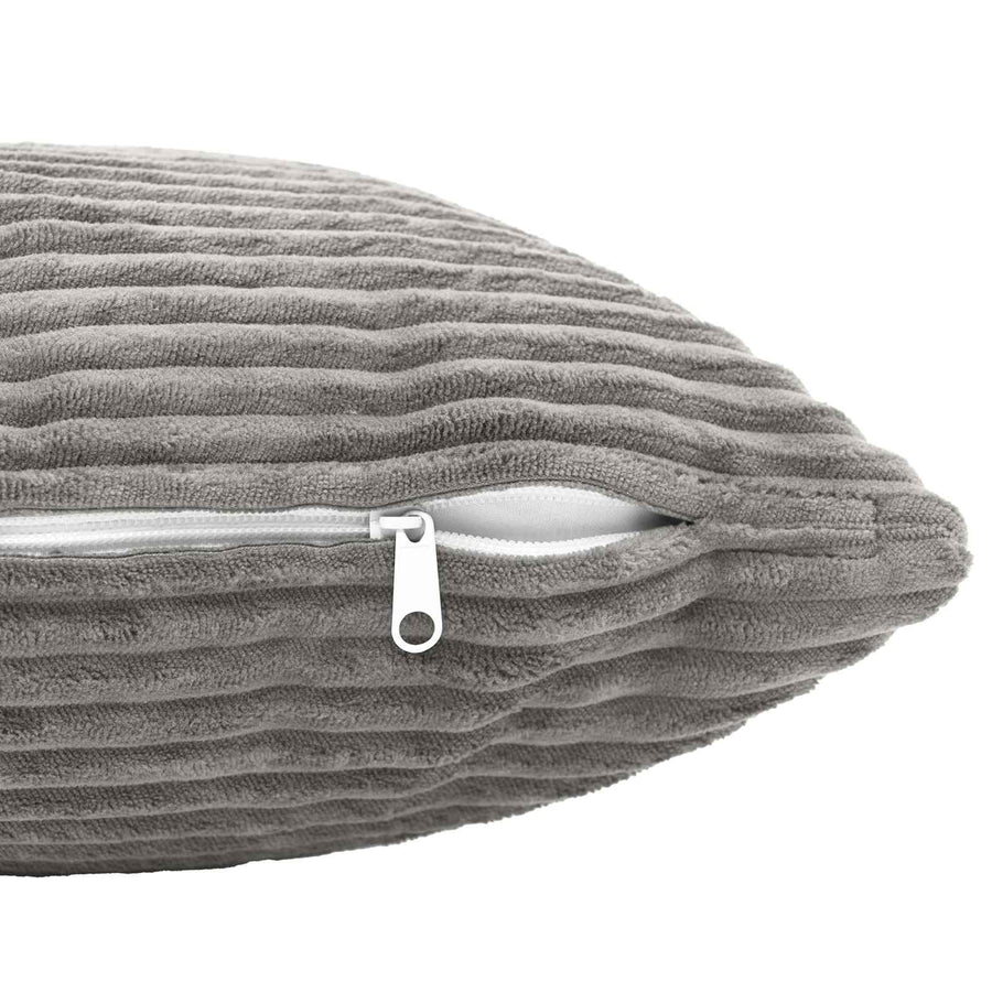 Kussensloop 2 pcs HEERLEN Lichtgrijs 40 x 70 cm corduroy