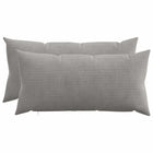 Kussensloop 40x70 cm lichtgrijs corduroy 2 stuks