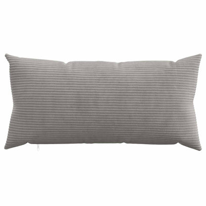 Kussensloop 2 pcs HEERLEN Lichtgrijs 40 x 70 cm corduroy