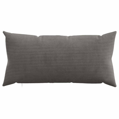 Kussensloop 2 pcs HEERLEN Donkergrijs 40 x 70 cm corduroy