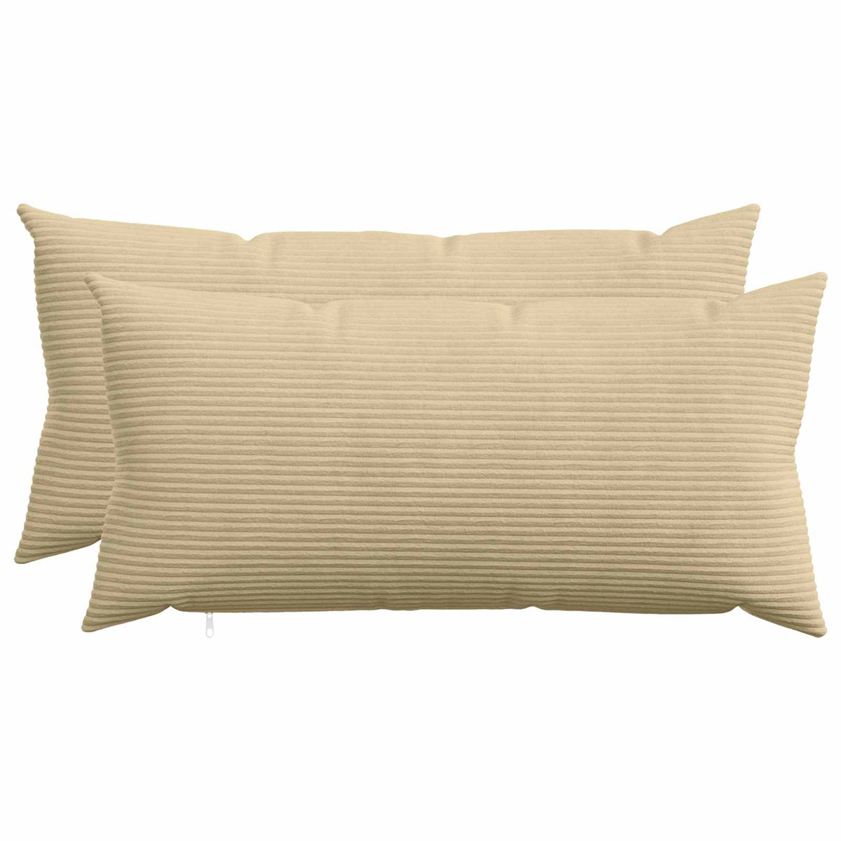 Kussensloop 2 st HEERLEN Grijs groen 40 x 70 cm corduroy