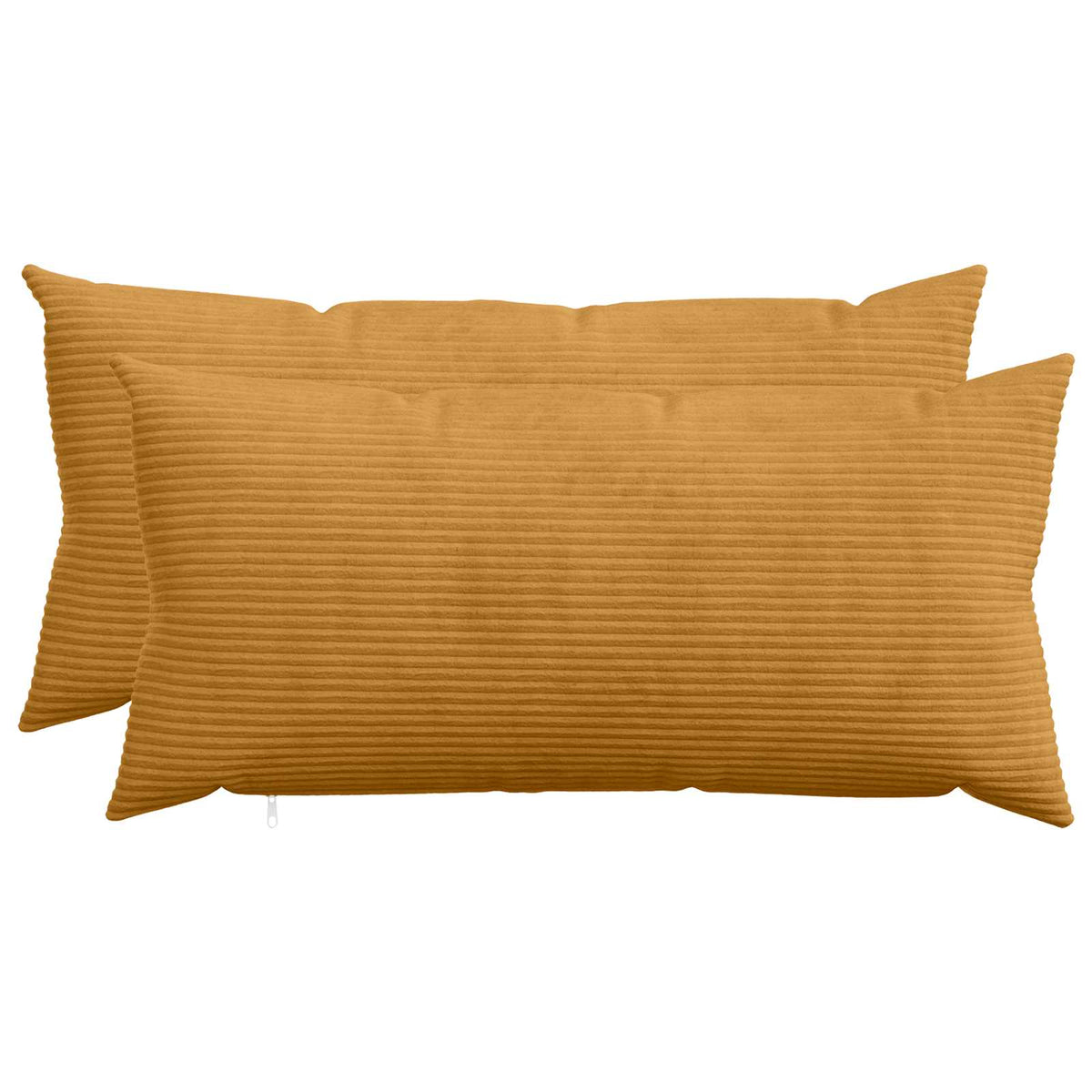Kussensloop 2 pcs HEERLEN Geel 40 x 70 cm corduroy