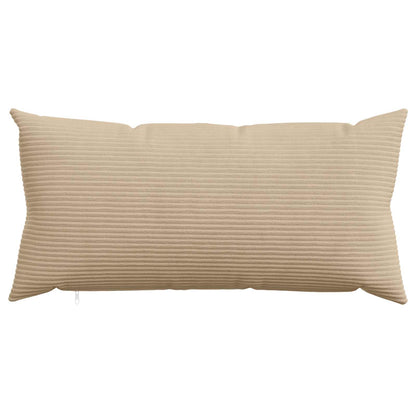 Kussensloop 2 pcs HEERLEN Taupe 40 x 70 cm corduroy