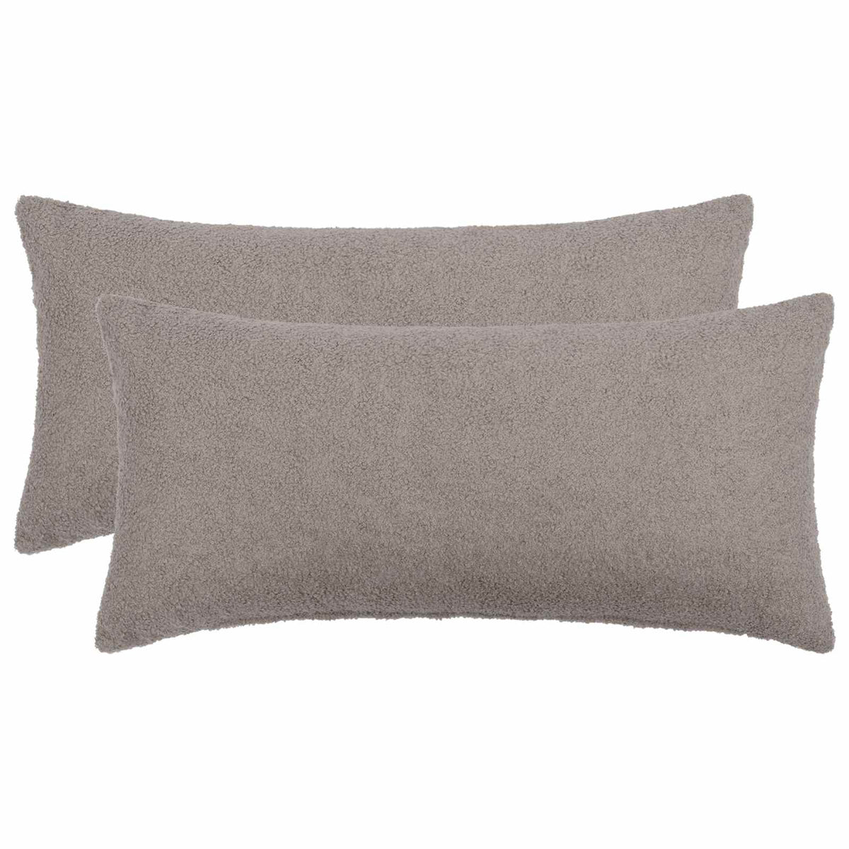 Kussensloop 2 pcs HEERLEN Lichtgrijs 40 x 70 cm Bouclé