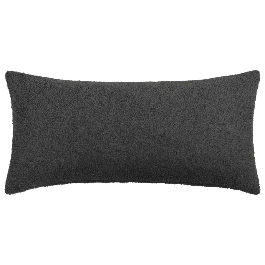 Kussensloop 6 pcs HEERLEN Donkergrijs 40 x 70 cm Bouclé