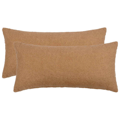 Kussensloop 2 pcs HEERLEN Beige 40 x 70 cm Bouclé