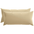 Kussensloop 2 pcs HEERLEN Beige 40 x 70 cm Polyester